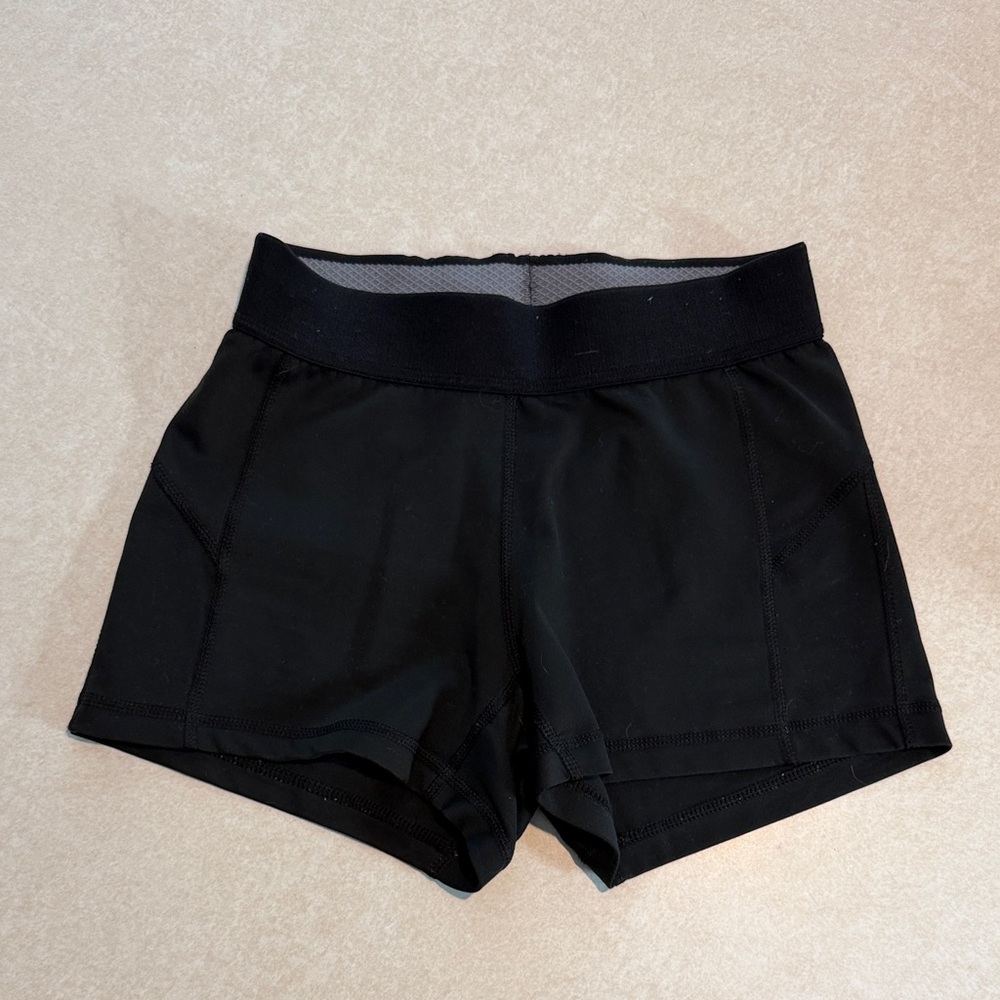 adidas Women's Black Athletic Shorts